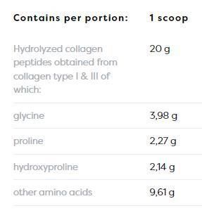 Peptidi idrolizzati di collagene | Tipo I & III - 600 grammi