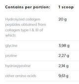 Peptidi idrolizzati di collagene | Tipo I & III - 600 grammi