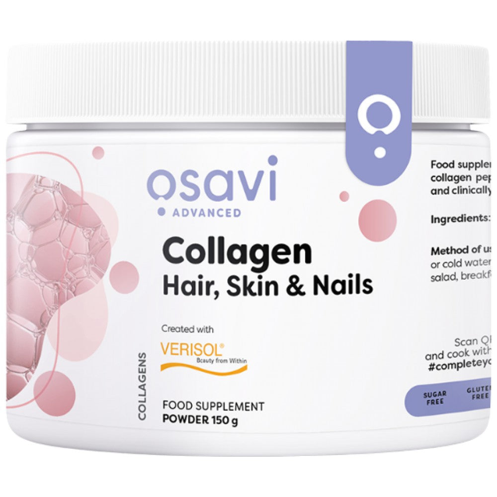Peptidi di collagene | Capelli, Pelle & Unghie con VERISOL® - 150 grammi