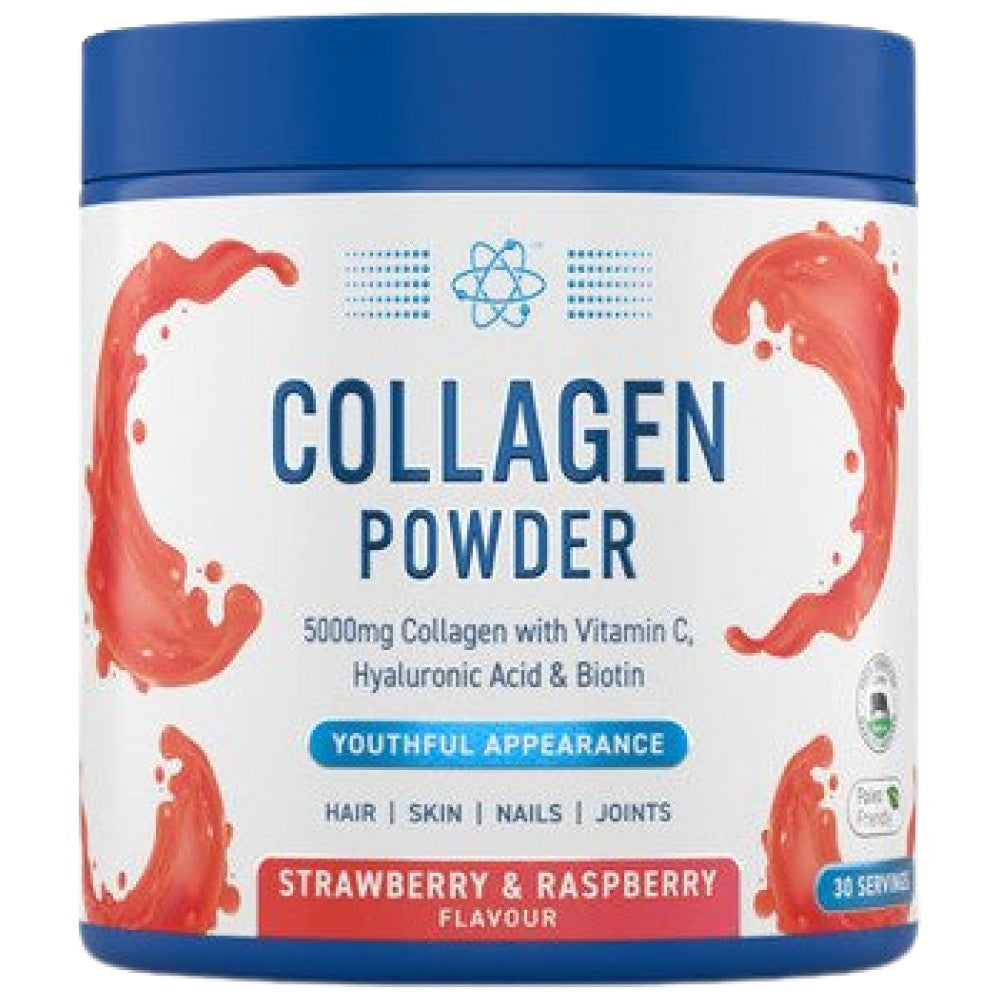 Polvere di collagene | con acido ialuronico & Vitamina C - 165 grammi