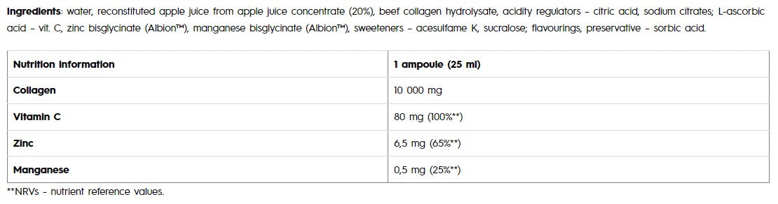 Scatola per shot di collagene - VETRO/9 x 25 ml .2