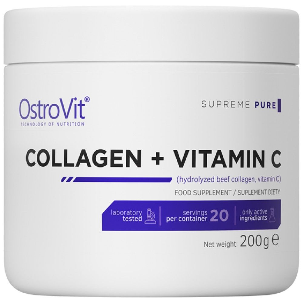 Collagene + Vitamina C/Polvere - 200 grammi