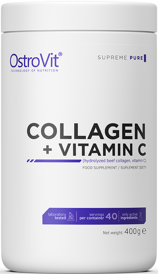 Collagene + Vitamina C/Polvere - 400 grammi