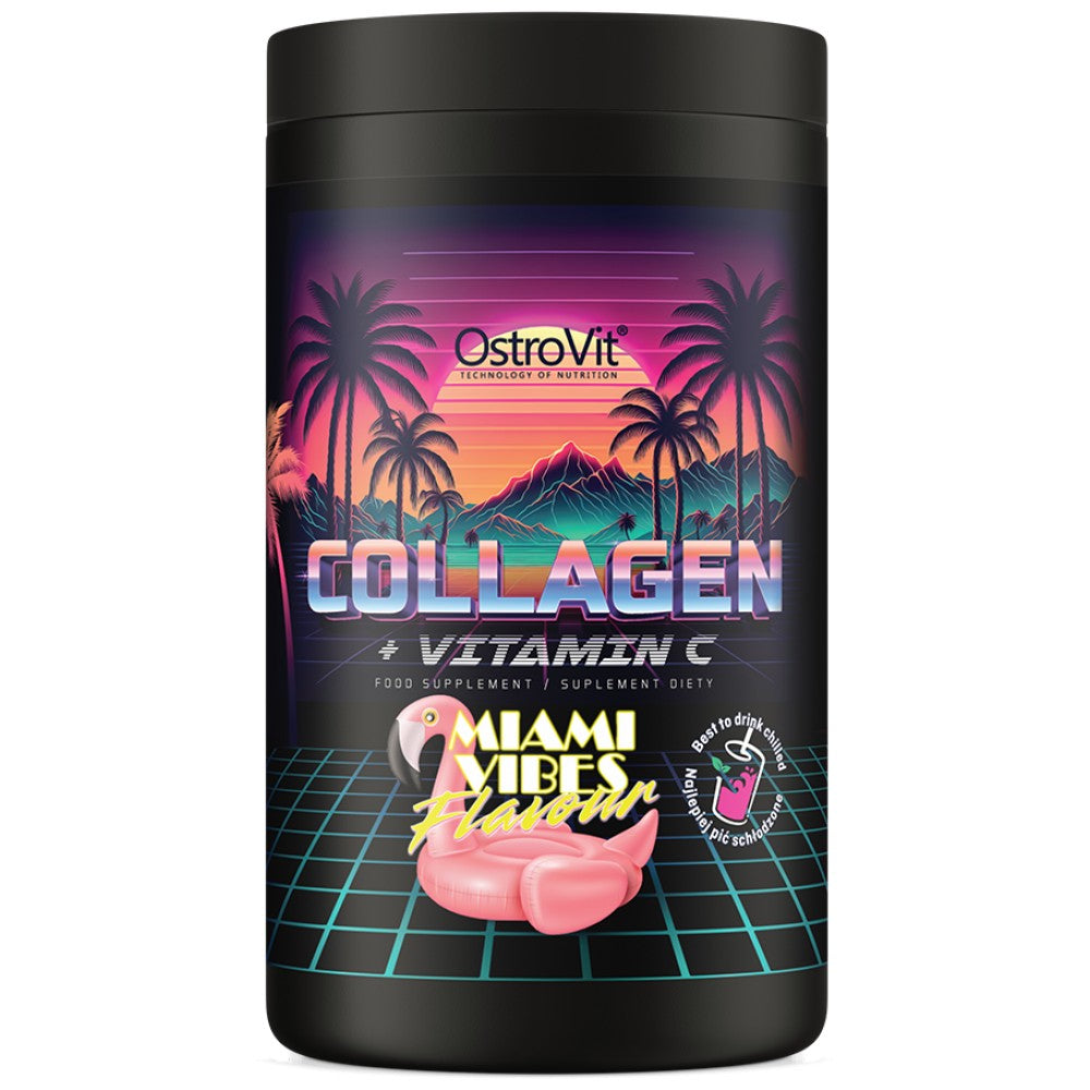 Polvere di collagene + vitamina C | Miami Vibes Edizione Limitata 400 grammi