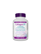Collagen30® con biotina e ceramidi/Collagene (peptidi di collagene bioattivi) con biotina e ceramidi, 200 compresse