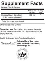 Colostro 480 mg 60 capsule
