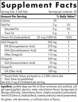 Omega-D3 completo 565 mg - 120 capsule gel