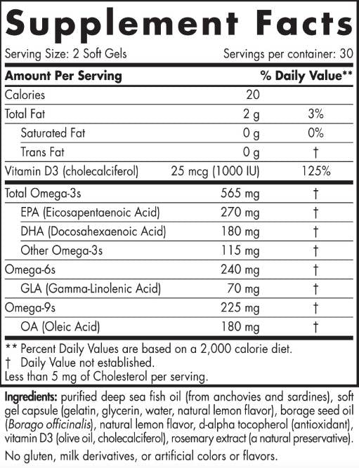 Omega-D3 completo 565 mg - 60 capsule gel