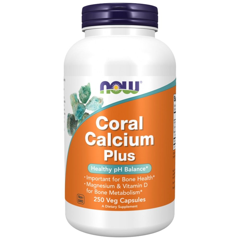 Coral Calcium Plus | con Calcio, Magnesio & Vitamina D - 250 capsule
