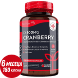 Mirtillo Rosso - Mirtillo Rosso 12500 mg 180 capsule vegane