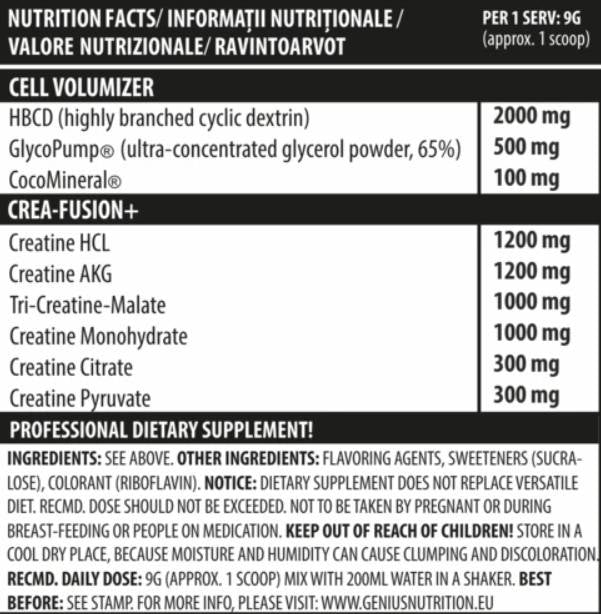 Crea F7 - 405 grammi