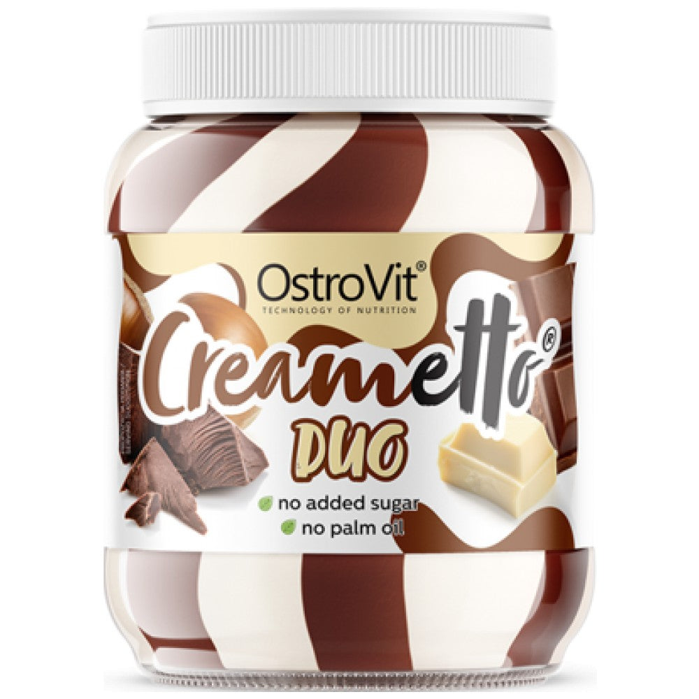 Creametto/Crema Spalmabile Proteica/Duo Cioccolato 350 grammi