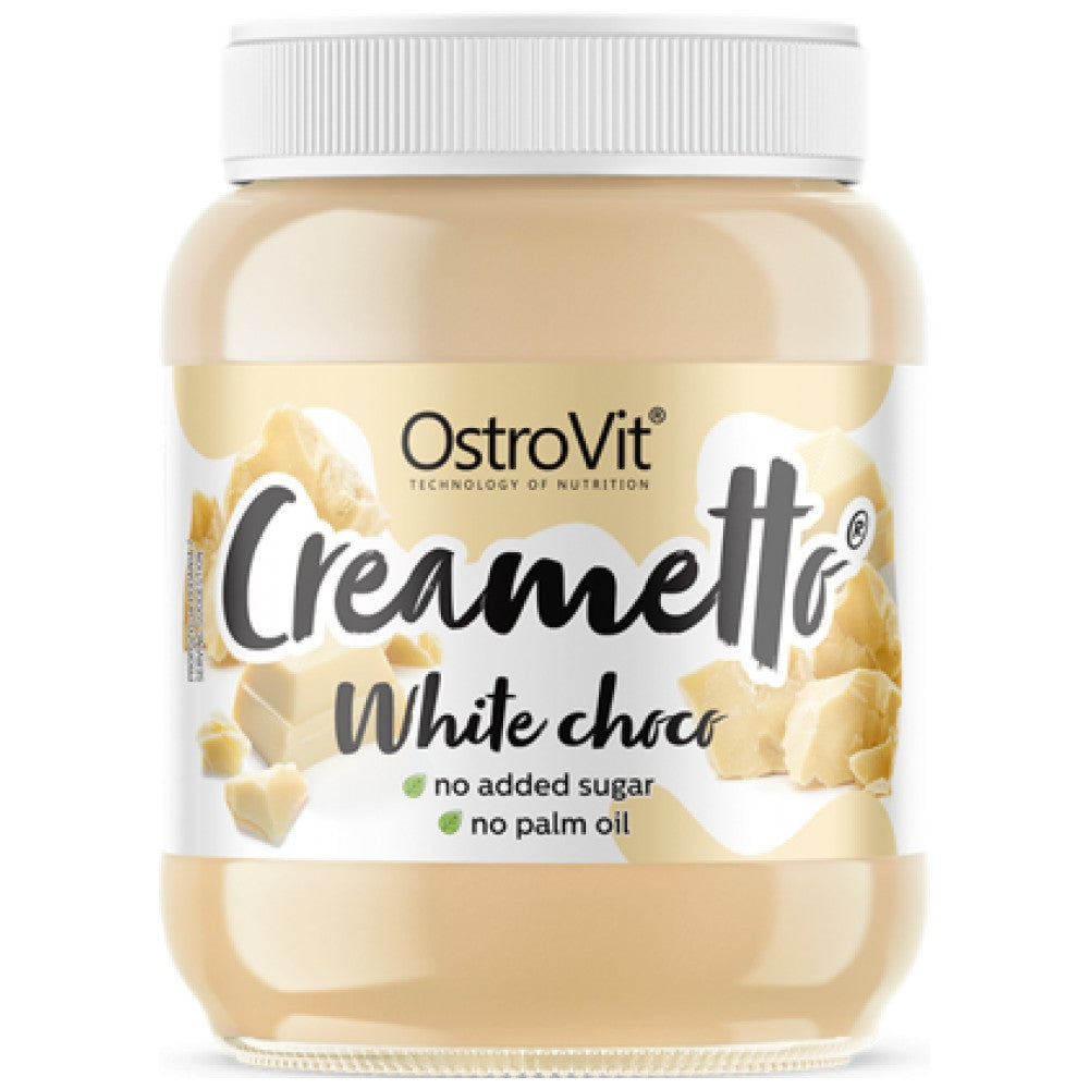 Creametto/Crema Spalmabile Proteica/Cioccolato Bianco 350 grammi