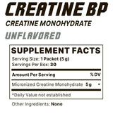Bustine di creatina BP | Creapure® - 30 x 5 grammi
