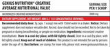 Creatina monoidrato - 400 grammi