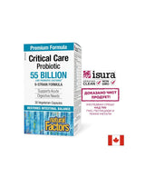 Probiotico - Probiotico per terapia intensiva, 55 miliardi di probiotici attivi, formula a 9 ceppi, 30 capsule V <tc>Natural Factors</tc>