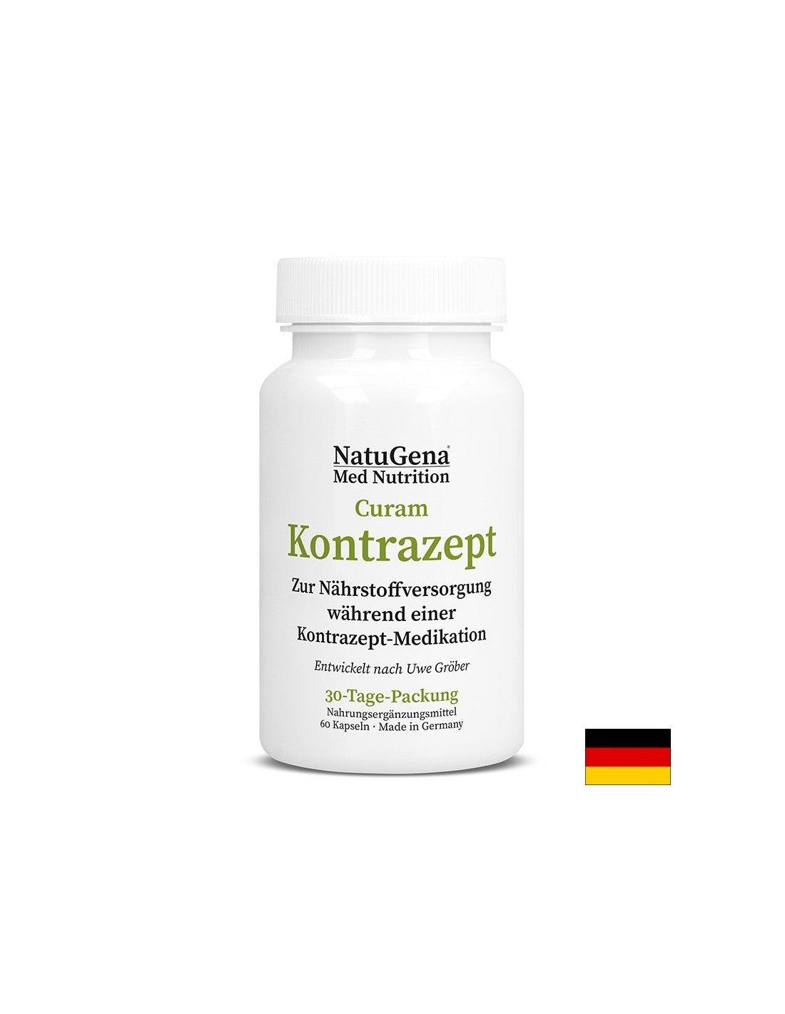 CuramKontrazept (vitamine e minerali per sostenere l'equilibrio ormonale), 60 capsule