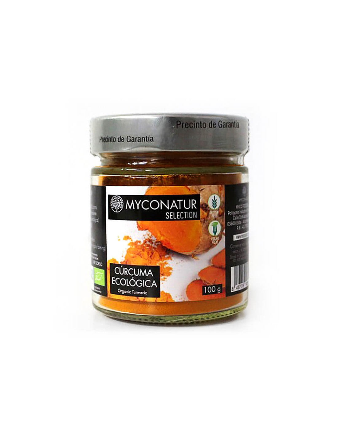 Curcuma biologica in polvere (radice) - Curcuma, Bio, 100 g <tc>Myconatur</tc>