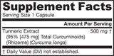 Curcumina 95.500 mg | Estratto di curcuma curcuminoidi al 95% - 120 capsule