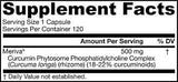 Fitosoma della curcumina 500 mg | Meriva® - 120 capsule