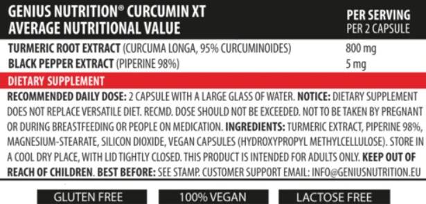 Curcumina XT - 90 capsule