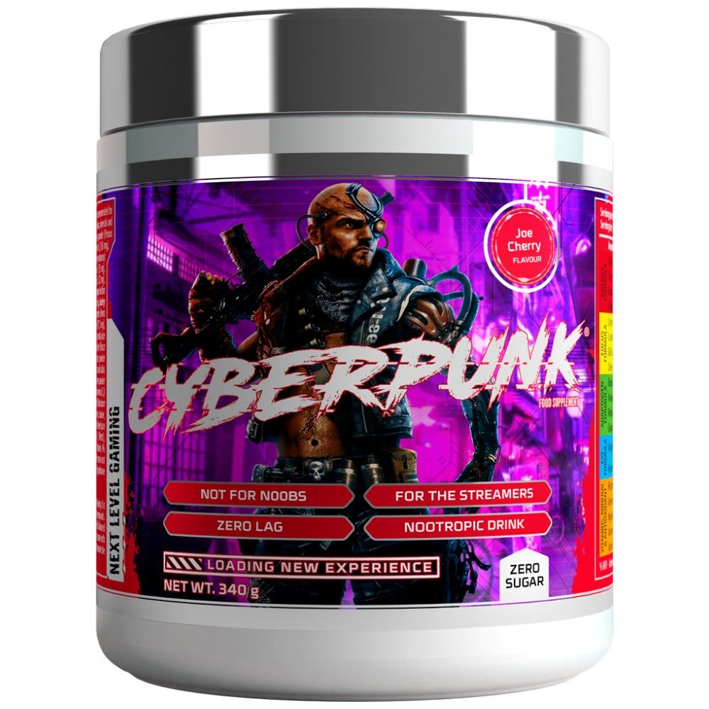 Energizzante da gioco cyberpunk/nootropico - 340 grammi