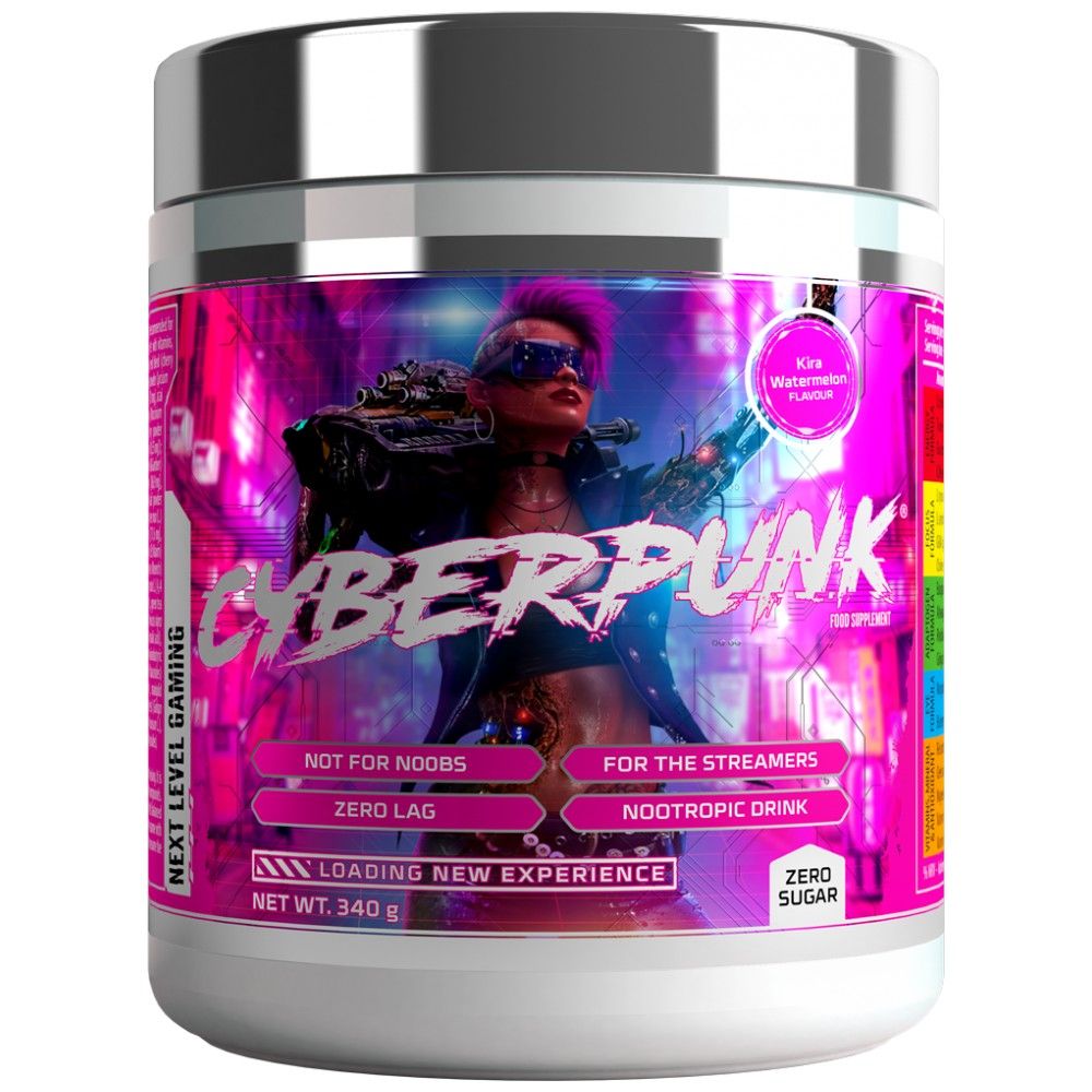 Energizzante da gioco cyberpunk/nootropico - 340 grammi