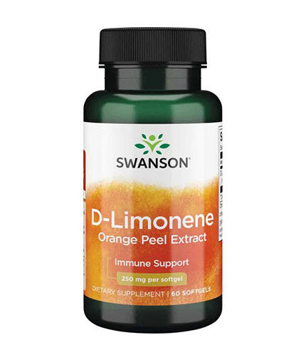 D-Limonene Estratto di buccia d'arancia pressato a freddo 250 mg - 60 Capsule gel