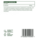 D-Mannosio (D-Mannosio) 1000mg 60 compresse NaturesAid