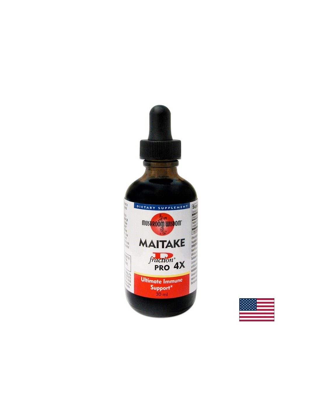 Immunità - Maitake D-Fraction pro 4X, gocce 30 ml
