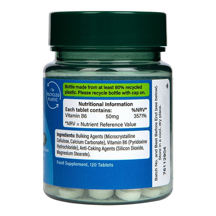 Vitamina B6/Piridossina 50 mg - 120 Compresse