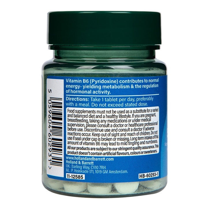 Vitamina B6/Piridossina 50 mg - 120 Compresse