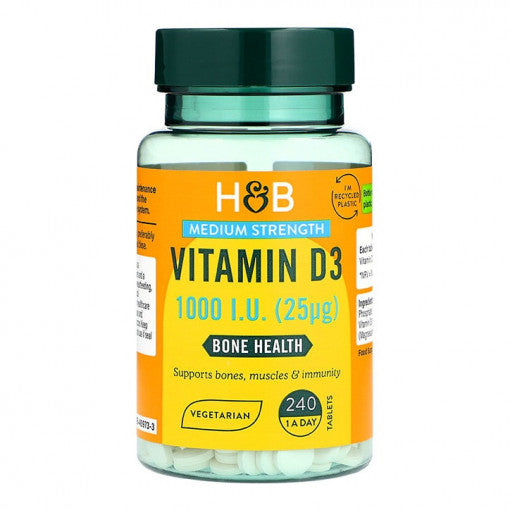 Vitamina D3 1000 UI - 240 Compresse
