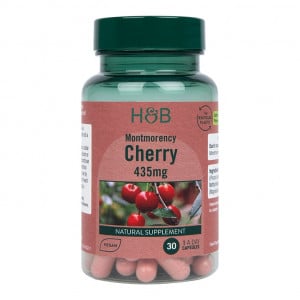 Varietà di ciliegia Montmorency (Ciliegia Montmorency) 435 mg 30 capsule OLANDA & BARRETT