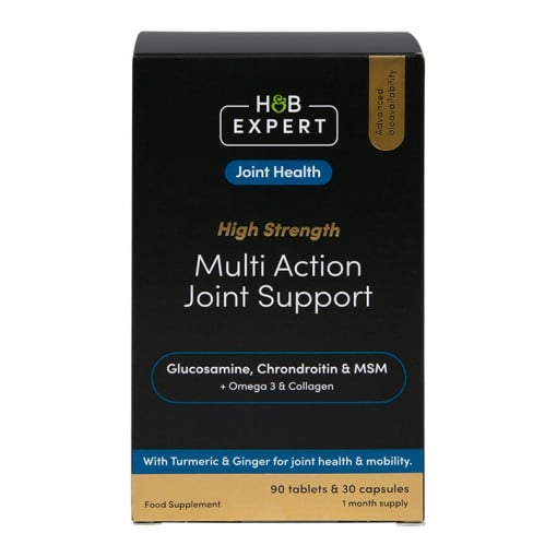 Formula esperta per articolazioni sane (Multi Action Joint Support) 90 compresse e 30 capsule OLANDA & BARRETT
