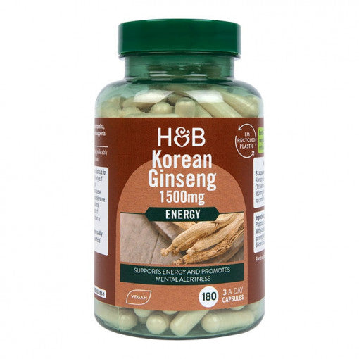 Ginseng coreano 500 mg 180 capsule OLANDA & BARRETT