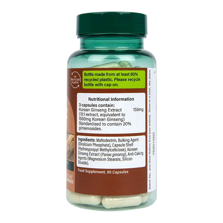 Ginseng Coreano 1500 mg - 90 capsule