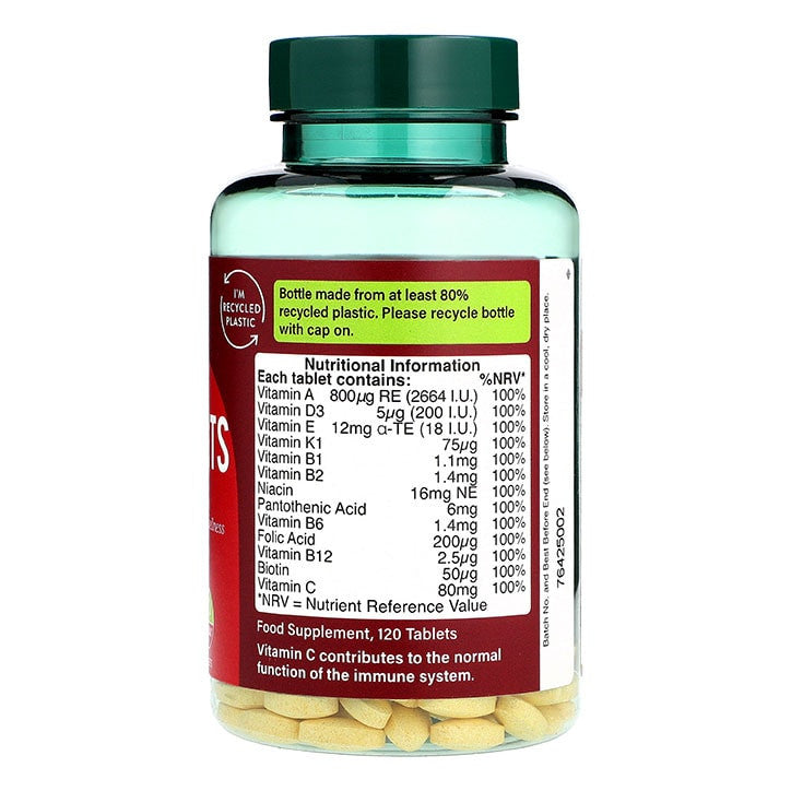 Multivitaminici e minerali (Multivits) 120 compresse OLANDA & BARRETT