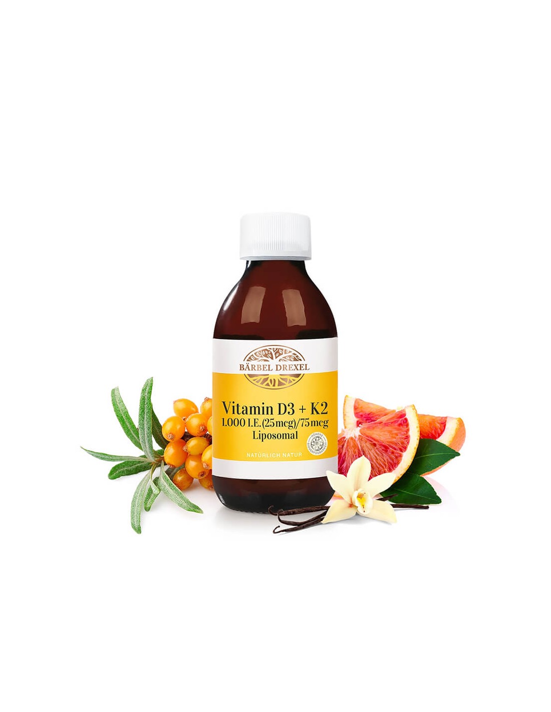 Vitamine D3 + K2 ad alto assorbimento - Per la salute delle ossa e del cuore, 150 ml <tc>Bärbel Drexel</tc>