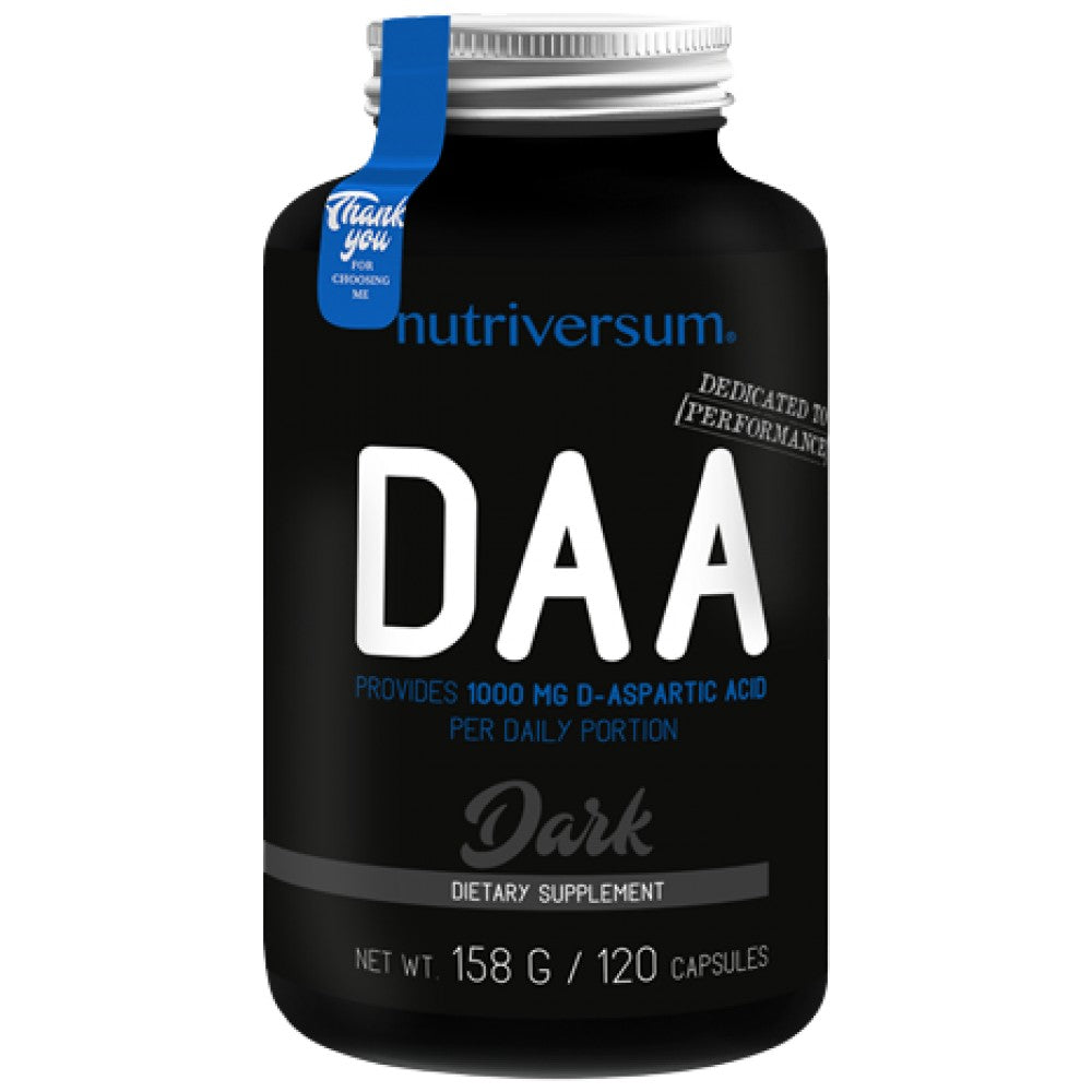 DAA Scuro | Acido D-Aspartico 1000 mg 120 capsule