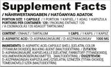 DAA Scuro | Acido D-Aspartico 1000 mg 120 capsule