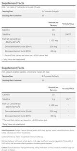 DHA 100 mg masticabili per bambini - 60 compresse masticabili