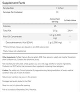 DHA-1000 | Supporto cerebrale - 90 capsule di gel