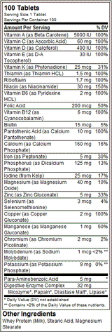 Formula quotidiana - 100 compresse