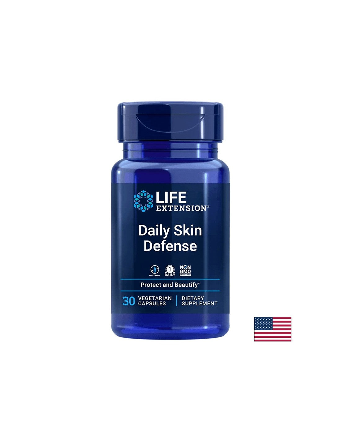 Daily Skin Defense/Per una pelle giovane e luminosa, 30 capsule