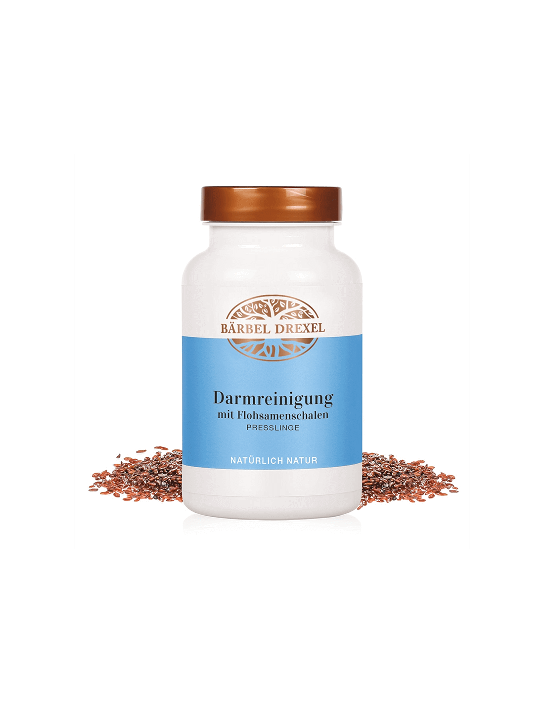 Darmreinigung mit Flohsamenschalen/Disintossicazione del colon con buccia ed erbe aromatiche, 180 compresse <tc>Bärbel Drexel</tc>