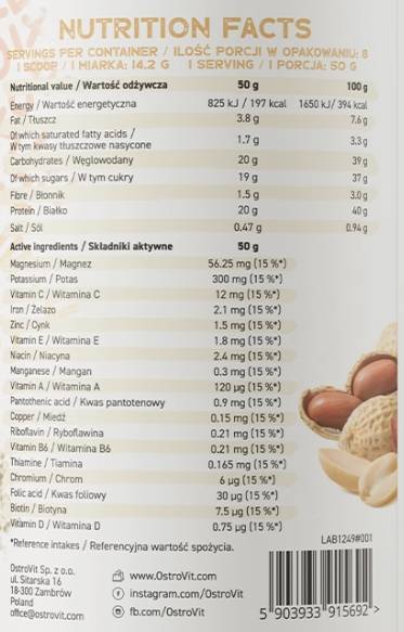 Frullato delizioso + vitamina 400 grammi
