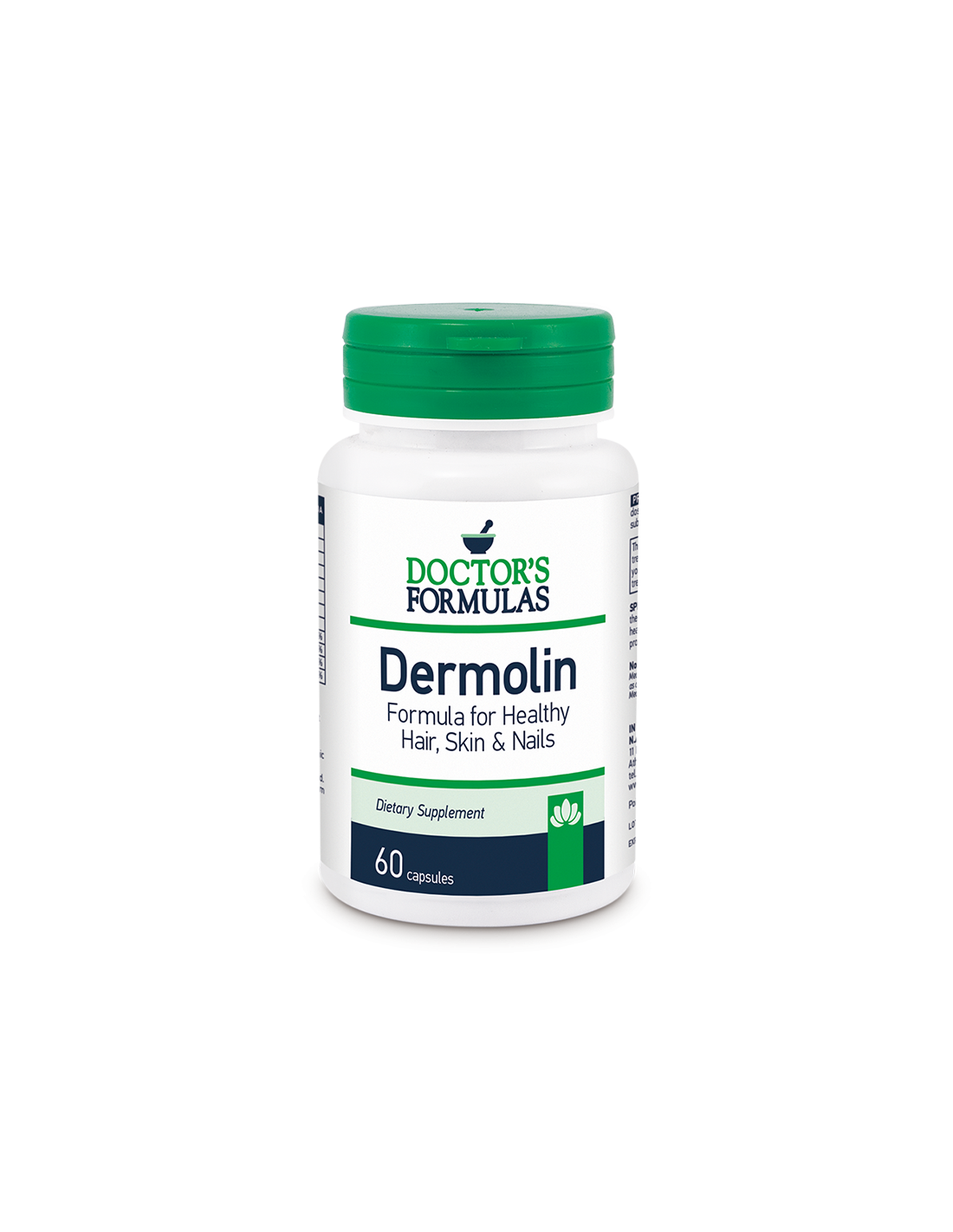 Formula per capelli, pelle e unghie - Dermolin, 60 capsule Doctor's Formulas