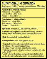 DetoX 30 compresse masticabili