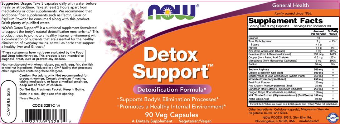 Supporto disintossicante - 90 capsule